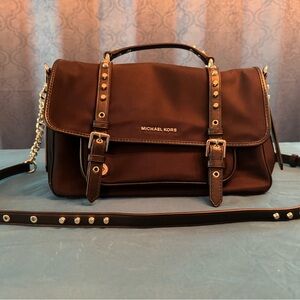 Michael Kors Black Messenger Bag
